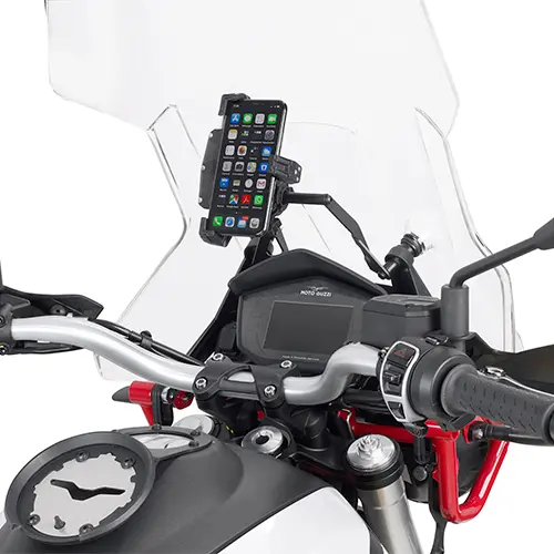 KAPPA hrazda pro montáž brašen a držáků GPS/smartphone MOTO GUZZI V85 TT 19-23 (KAPPA hrazda pro montáž brašen a držáků GPS/smartphone MOTO GUZZI V85)
