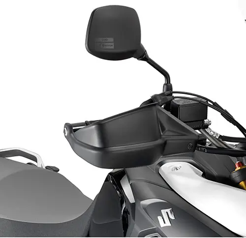 KAPPA chrániče řídítek, ruk SUZUKI DL 650V V-STROM (11-16), DL 1000V V-STROM (14-19), DL 1050/XT V-STROM (20-25) barva černá (KAPPA chrániče řídítek,)
