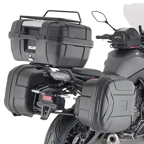 KAPPA boční nosič kufrů MONOKEY YAMAHA TRACER 7, TRACER 7 GT 20-24 - také pod kufry MONOKEY KMS KMISSION ALU (KAPPA boční nosič kufrů MONOKEY YAMAHA)