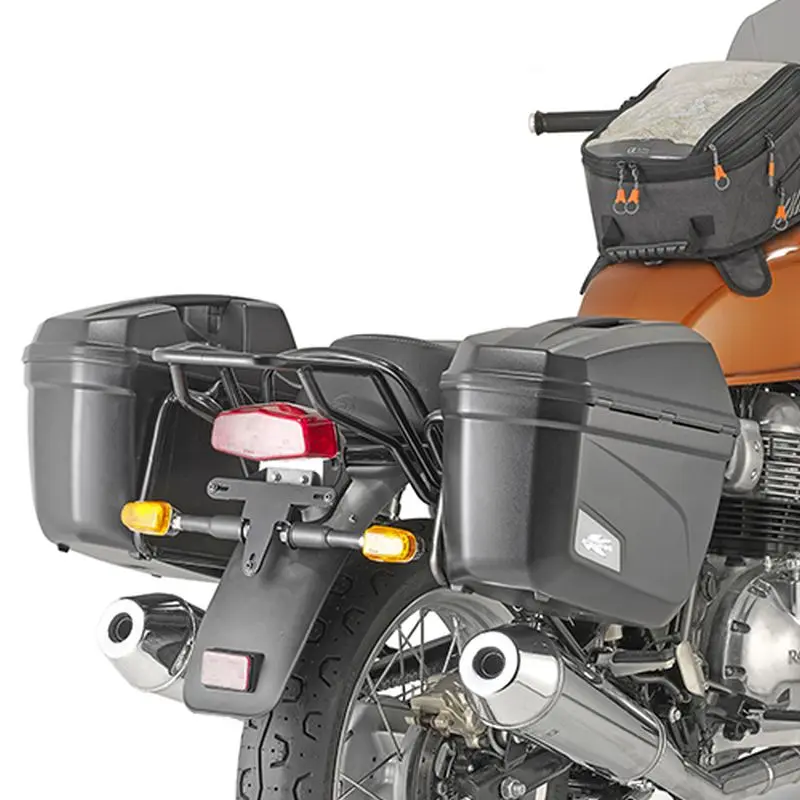 KAPPA boční nosič kufru MONOKEY ROYAL ENFIELD INTERCEPTOR 650 19-25, - černý (KAPPA boční nosič kufru MONOKEY ROYAL ENFIELD INTERCEPTOR 650 19-25, -)