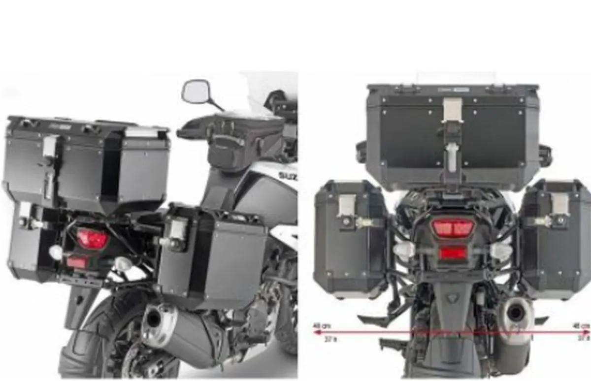 KAPPA boční nosič kufru MONOKEY CAM SIDE SUZUKI V-STROM 1050 XT/DE/SE 20-25, - pod kufry KFR K'FORCE a KVG K'VOYAGER ALU - nahrazuje KLO3117CAM