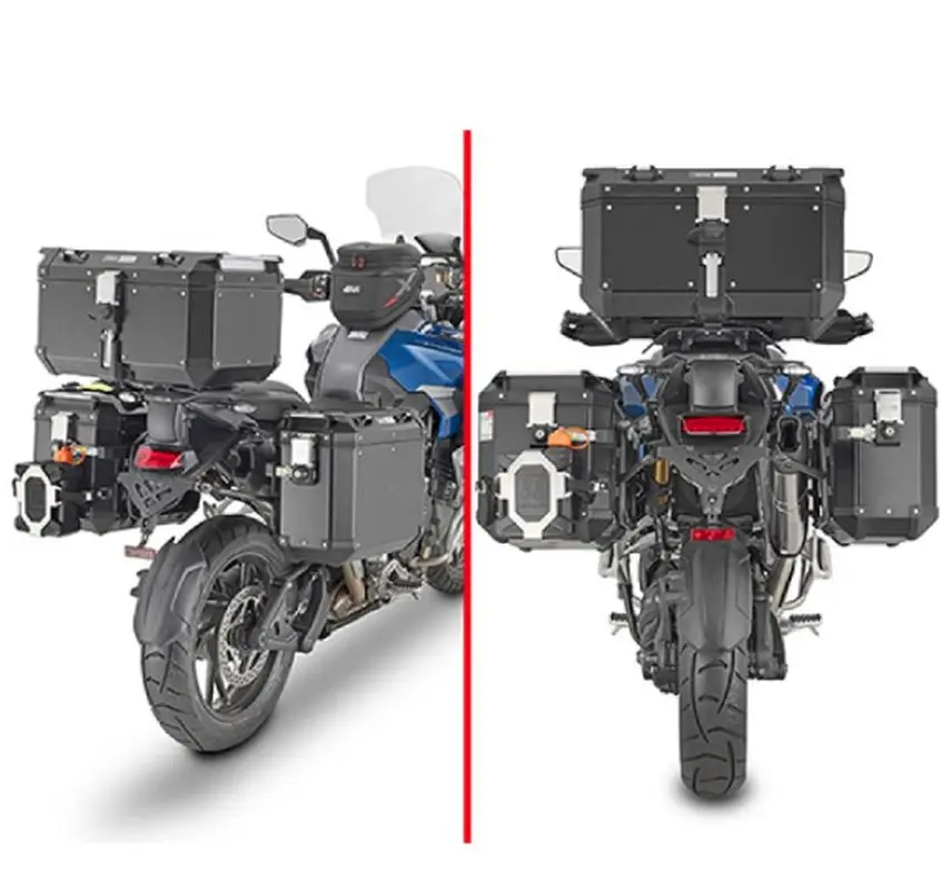 KAPPA boční nosič kufru MONOKEY CAM SIDE TRIUMPH TIGER 1200 GT EXPLORER/RALLY EXPLORER 22-25, - pod kufry KFR KFORCE a KVG KVOYAGER ALU (KAPPA boční)