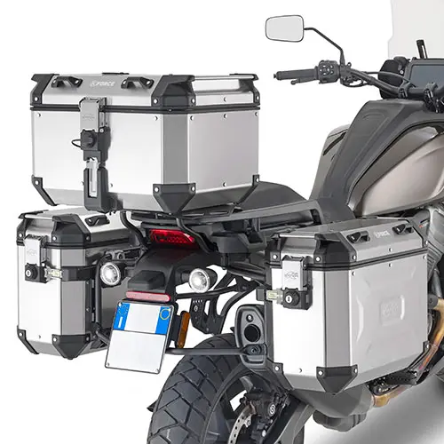 KAPPA boční nosič kufru MONOKEY CAM SIDE HARLEY-DAVIDSON PAN AMERICA 1250 (21) - pod kufry KFR K'FORCE a KVG K'VOYAGER ALU (KAPPA boční nosič kufru)