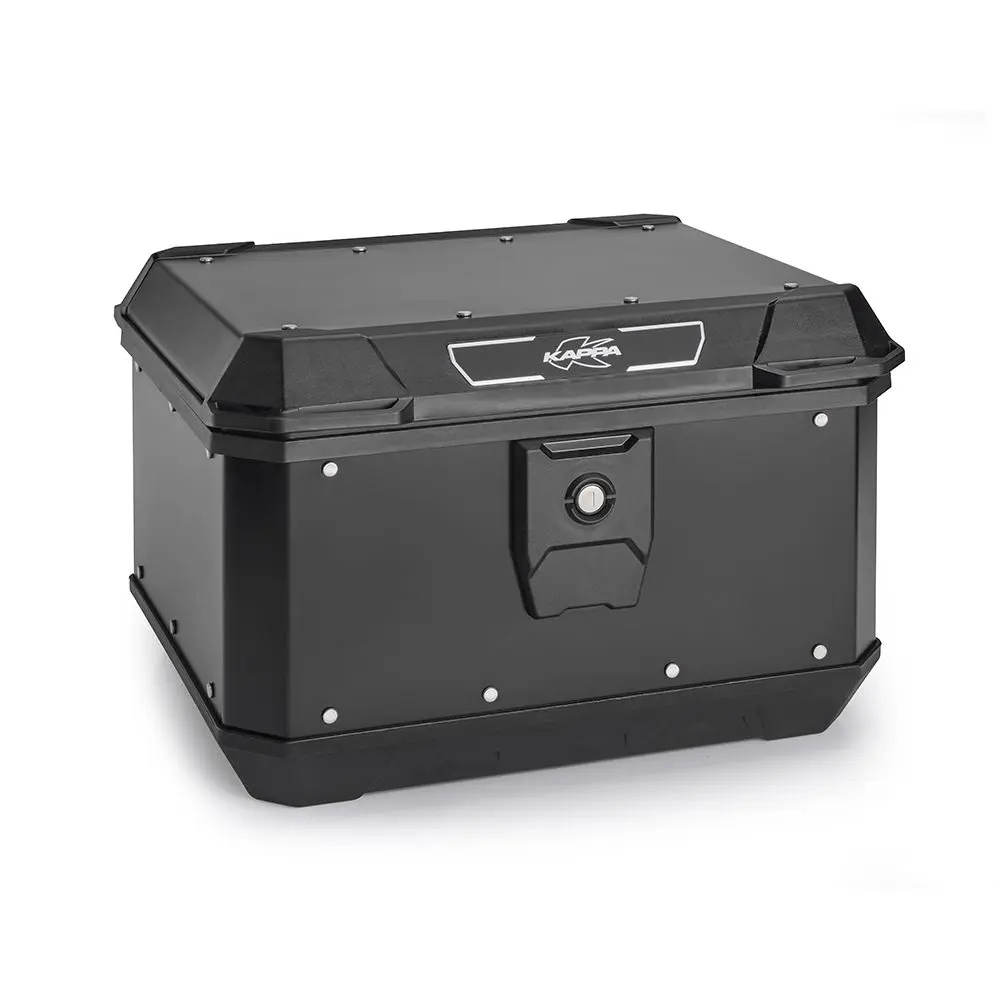 KAPPA zadní kufr MONOLOCK 40L KMX400B KMETROBOX hliníkový černý (KAPPA zadní kufr MONOLOCK 40L KMX400B KMETROBOX hliníkový černý)