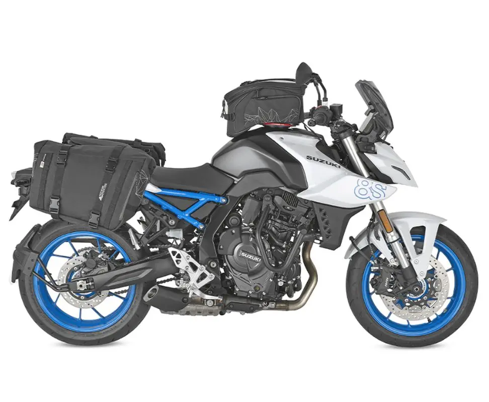KAPPA padací rám SUZUKI GSX-8S 23-25, černá (KAPPA padací rám SUZUKI GSX-8S 23-25, černá)