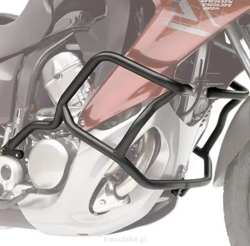 KAPPA padací rám HONDA XL 700V TRANSALP 08-13 černá (KAPPA padací rám HONDA XL 700V TRANSALP 08-13 černá)