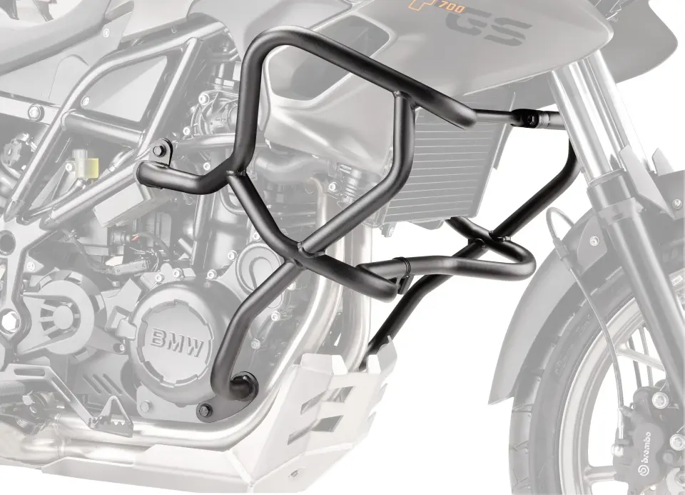KAPPA padací rám BMW F 800GS (13-17), F 700GS (13-17) černá (KAPPA padací rám BMW F 800GS (13-17), F 700GS (13-17) černá)
