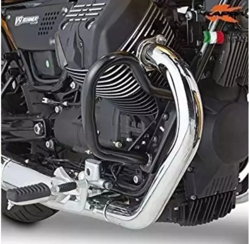 KAPPA padací rám MOTO GUZZI V7 III STONE / SPECIAL (17-20), V7 III STONE NIGHT PACK (19-20), V9 ROAMER / V9 BOBBER (16-19) černá ( )
