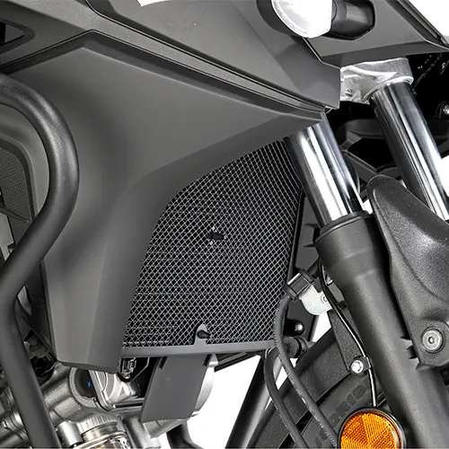 KAPPA kryt chladiče SUZUKI DL 650 V STROM 17-24 černý (KAPPA kryt chladiče SUZUKI DL 650 V STROM 17-24 černý)
