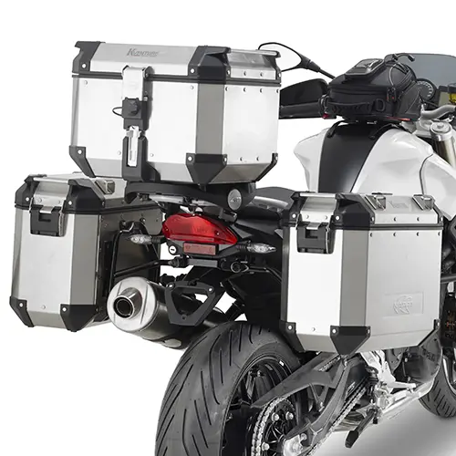 KAPPA nosič zadního kufru BMW F 800GT (13-18), F 800ST (06-16), F 800R (15-18) ( s plotnou MONOKEY ) (KAPPA nosič zadního kufru BMW F 800GT (13-18),)