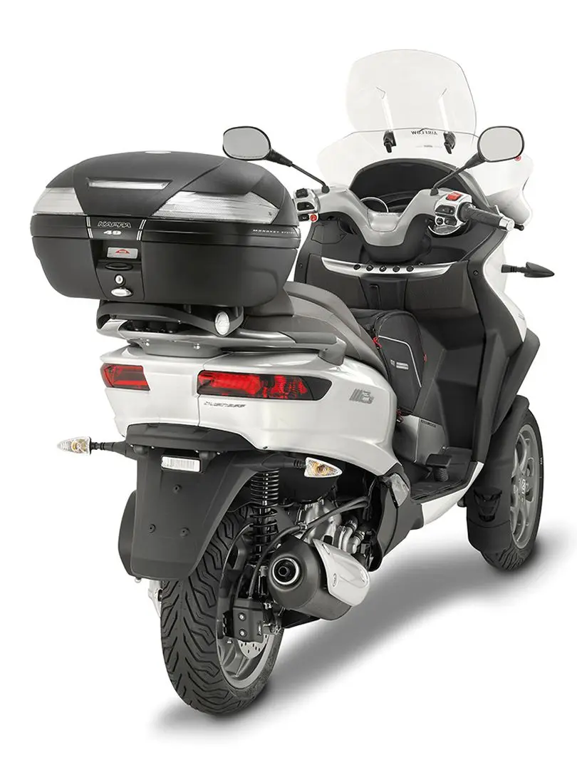KAPPA zadní nosič kufru PIAGGIO MP3 300IE-500IE SPORT / BUSINESS (08/14-17) ( s plotnou MONOKEY ) (KAPPA zadní nosič kufru PIAGGIO MP3 300IE-500IE)