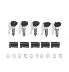 KAPPA zámky kufrů KGR33, KGR46, K49, K46, K47, K35 a hliníkových KVG, KFR, KVE, KMS SECURITY LOCK ( 5 ks ) (KAPPA zámky kufrů KGR33, KGR46, K49, K46,)
