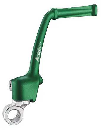 ACCEL startovací páka hliníková KAWASAKI KX 65 00-24, barva zelená (ACCEL startovací páka hliníková KAWASAKI KX 65 00-24, barva zelená)