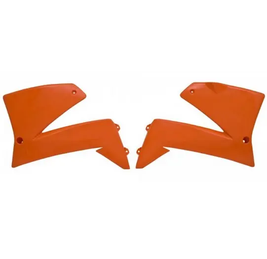 UFO kryty chladiče KTM 640 LC 4 SM, 660 SMC 04-07 barva oranžová (UFO kryty chladiče KTM 640 LC 4 SM, 660 SMC 04-07 barva oranžová)