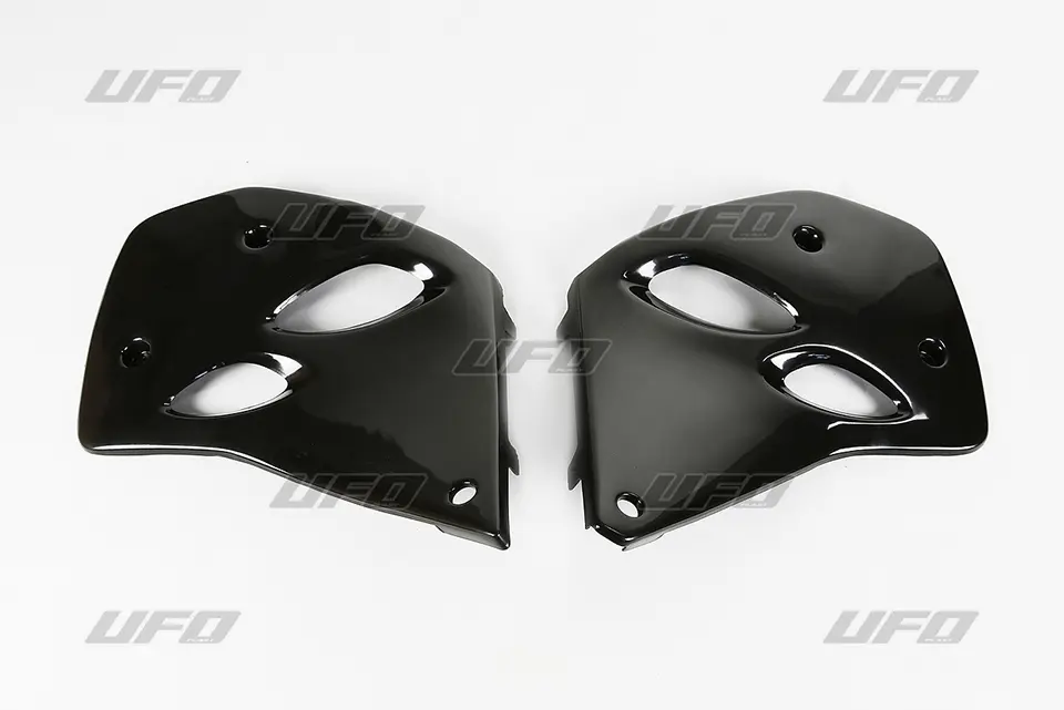 UFO kryty chladiče KTM SX 250/300/360 2T 93-97 barva černá (UFO kryty chladiče KTM SX 250/300/360 2T 93-97 barva černá)