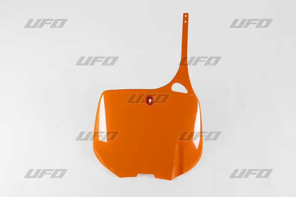 UFO tabulka na startovací číslo KTM 125/200/250/300/360/380/400/500/520/620 93-98 barva oranžová 98-17 ( )