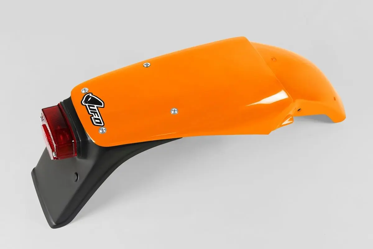 UFO zadní blatník KTM EXC 125/250/300/360 93-97 se světlem barva oranžová ( )
