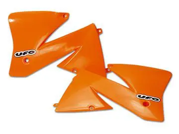 UFO kryty chladiče KTM 4T 93-95 barva oranžová (UFO kryty chladiče KTM 4T 93-95 barva oranžová)