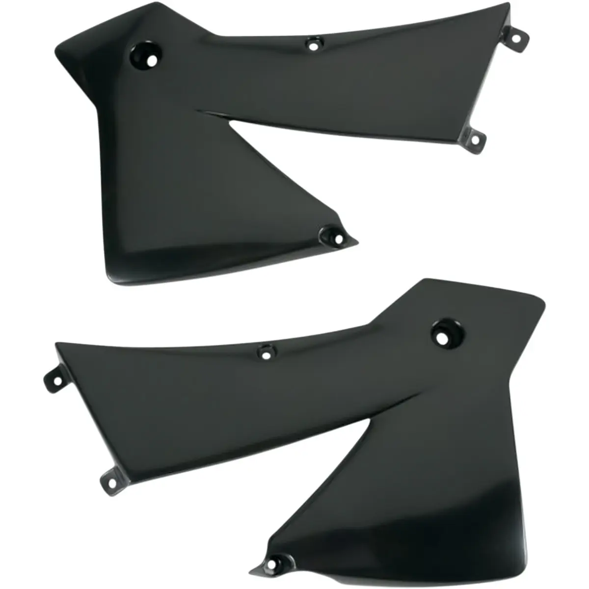 UFO kryty chladiče KTM SX 01-04, EXC 03-04 barva černá (UFO kryty chladiče KTM SX 01-04, EXC 03-04 barva černá)