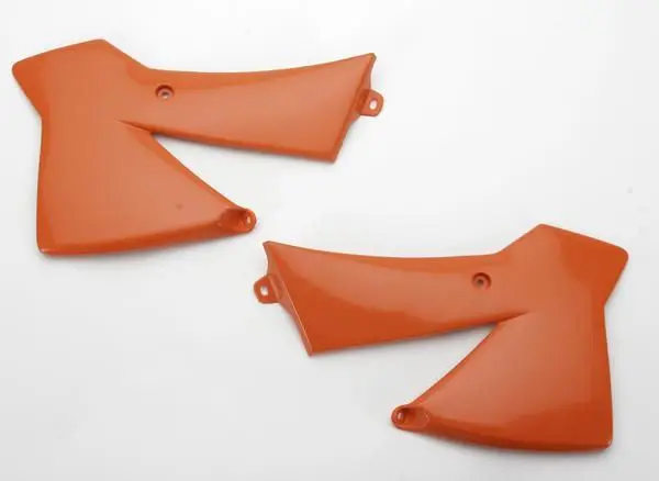UFO kryty chladiče KTM SX 65 02-08 barva oranžová (UFO kryty chladiče KTM SX 65 02-08 barva oranžová)