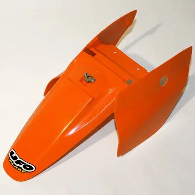 UFO blatník zadní KTM SX 65 02-08 se zadními boky barva oranžová (UFO blatník zadní KTM SX 65 02-08 se zadními boky barva oranžová)