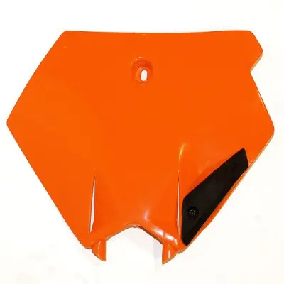 UFO tabulka na startovací číslo KTM SX 03-06, EXC 03-07 barva oranžová (UFO tabulka na startovací číslo KTM SX 03-06, EXC 03-07 barva oranžová)