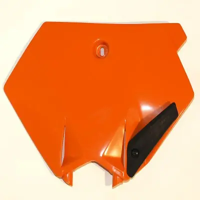 UFO tabulka na startovací číslo KTM SX 85 04-12 barva oranžová (UFO tabulka na startovací číslo KTM SX 85 04-12 barva oranžová)