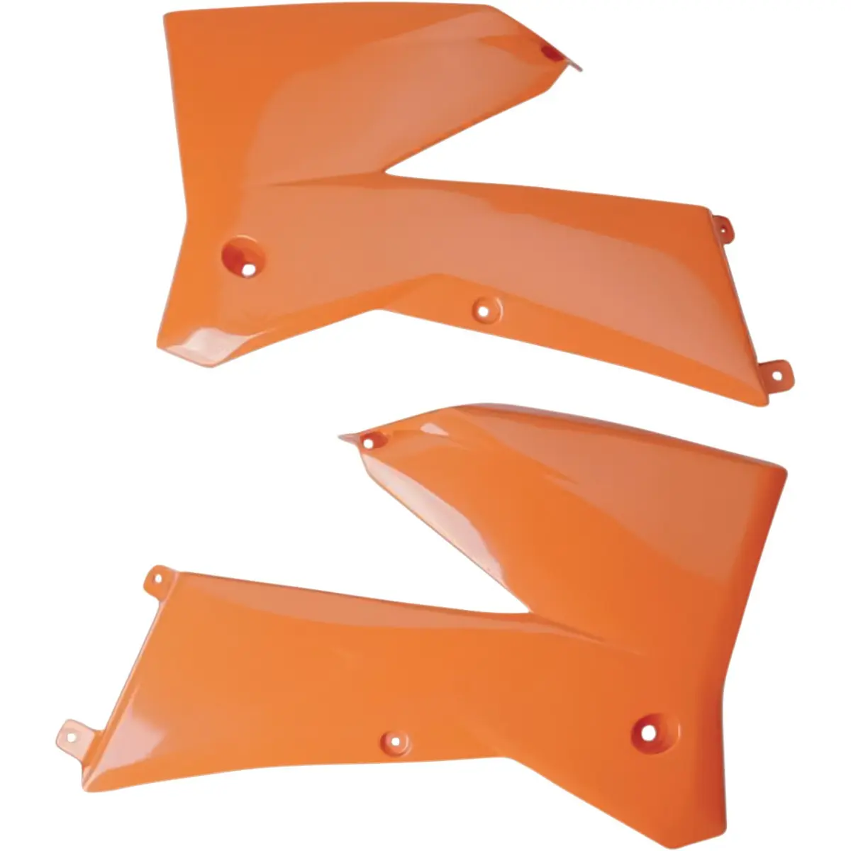 UFO kryty chladiče KTM SX 05-06, EXC 05-07 barva oranžová (UFO kryty chladiče KTM SX 05-06, EXC 05-07 barva oranžová)