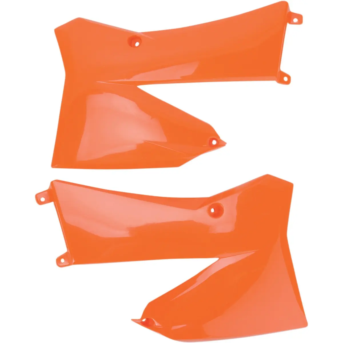 UFO kryty chladiče KTM SX 85 06-12 barva oranžová ( )