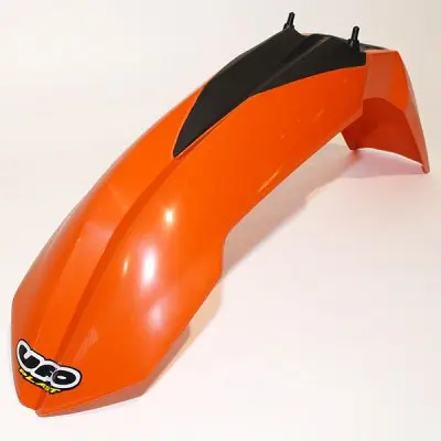UFO blatník přední KTM SX, SXF 07-12, EXC 08-13 barva oranžová ( )