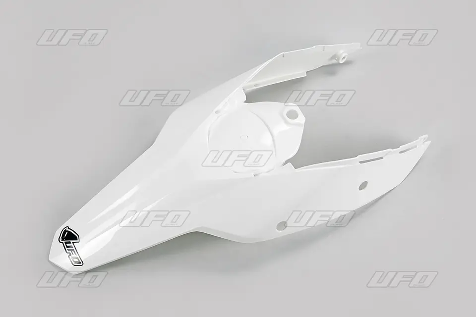 UFO zadní blatník KTM EXC 08-11 se zadními boky barva bílá (UFO zadní blatník KTM EXC 08-11 se zadními boky barva bílá)