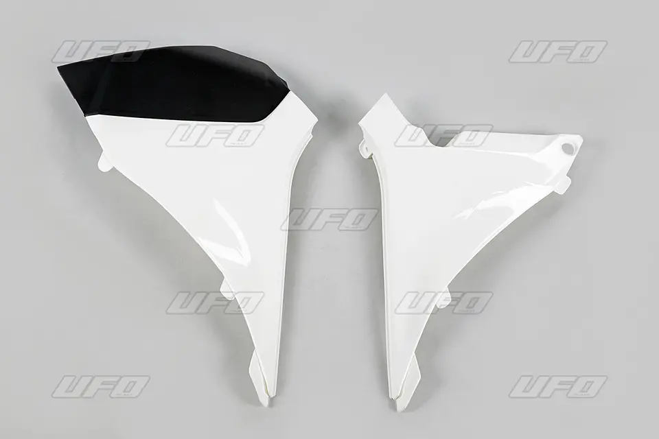 UFO kryty vzduchového filtru KTM SX '11, SXF '11-'12 barva bílá (UFO kryty vzduchového filtru KTM SX '11, SXF '11-'12 barva bílá)
