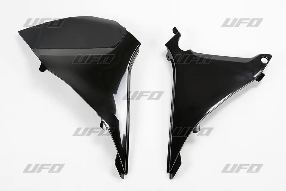 UFO kryty vzduchového filtru KTM SX '11, EXC '12-'13 barva černá (UFO kryty vzduchového filtru KTM SX '11, EXC '12-'13 barva černá)