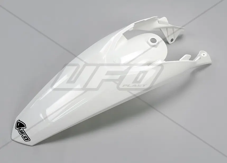UFO zadní blatník KTM EXC 12-16 (s kolíky) barva bílá (UFO zadní blatník KTM EXC 12-16 (s kolíky) barva bílá)
