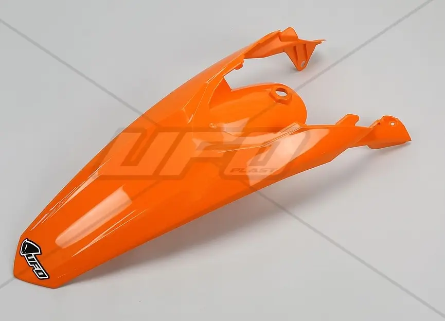 UFO zadní blatník KTM EXC 12-16 (s kolíky) barva oranžová ( )