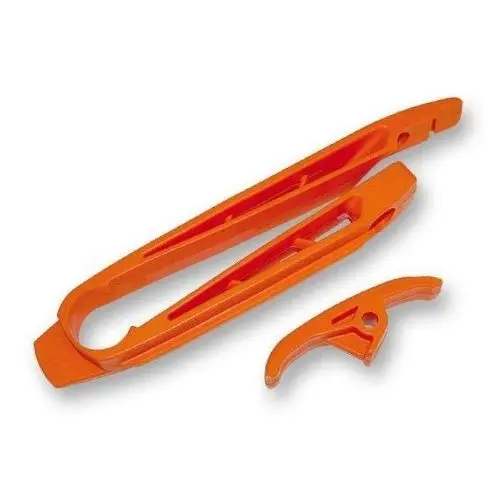 UFO kluzák řetězu (malý i velký) KTM EXC/EXCF TPI 12-23, barva oranžová (UFO kluzák řetězu (malý i velký) KTM EXC/EXCF TPI 12-23, barva oranžová)