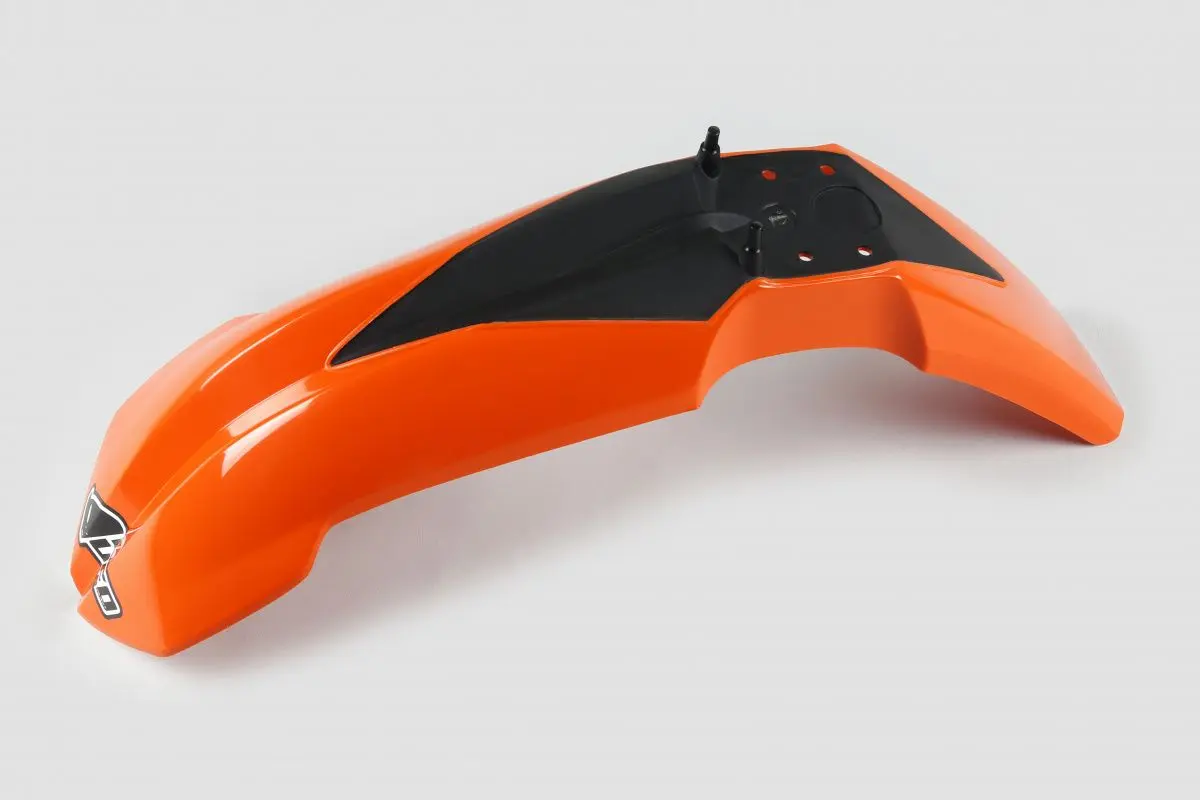 UFO přední blatník KTM SX 65 12-15, barva oranžová/černá (UFO přední blatník KTM SX 65 12-15, barva oranžová/černá)
