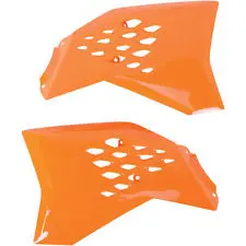 UFO kryty chladiče KTM SX 85 13-17 barva oranžová (UFO kryty chladiče KTM SX 85 13-17 barva oranžová)