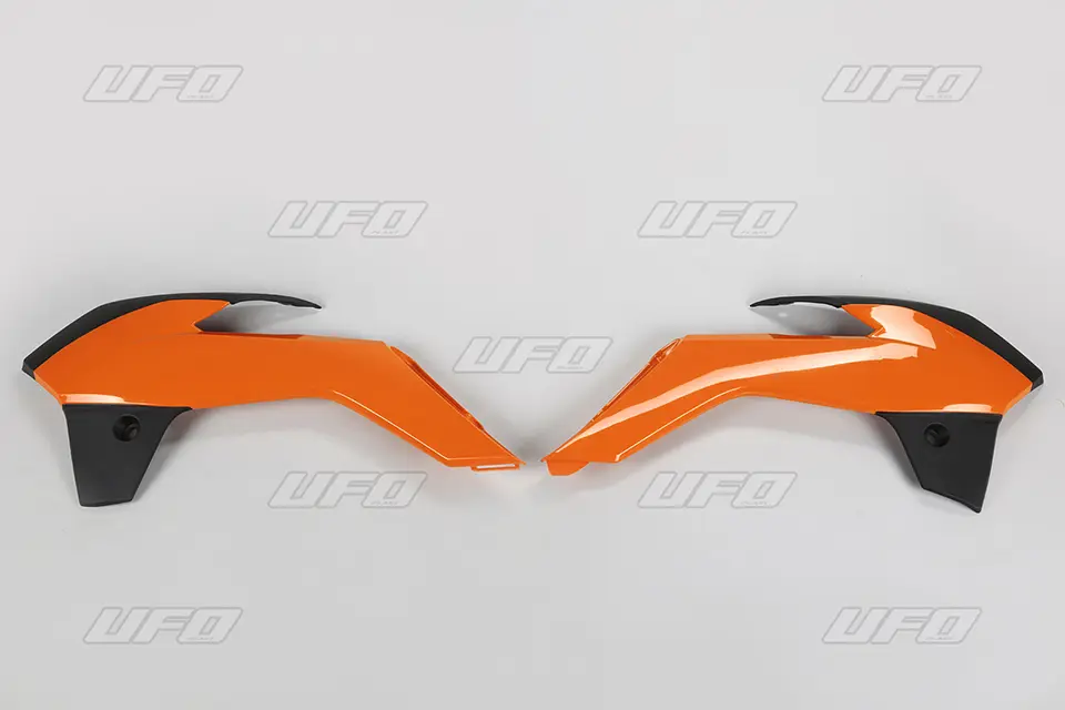 UFO kryty chladiče KTM SX 85 13-17 barva OEM (oranžová/černá) (UFO kryty chladiče KTM SX 85 13-17 barva OEM (oranžová/černá))