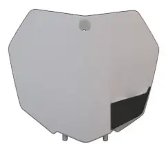UFO tabulka na startovací číslo KTM SX/SXF 13-16 barva bílá (UFO tabulka na startovací číslo KTM SX/SXF 13-16 barva bílá)