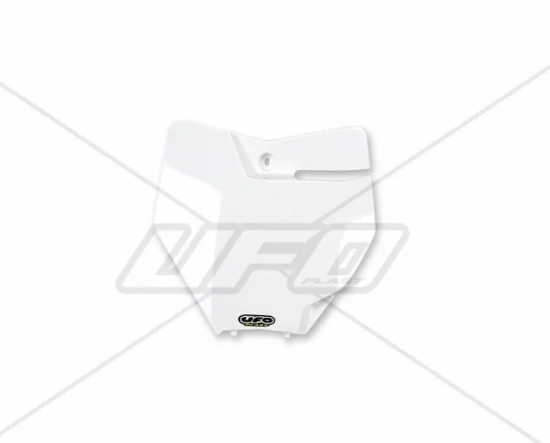 UFO tabulka na startovací číslo KTM SX/SXF 16-18 (kromě SX 250 16) barva bílá ( )