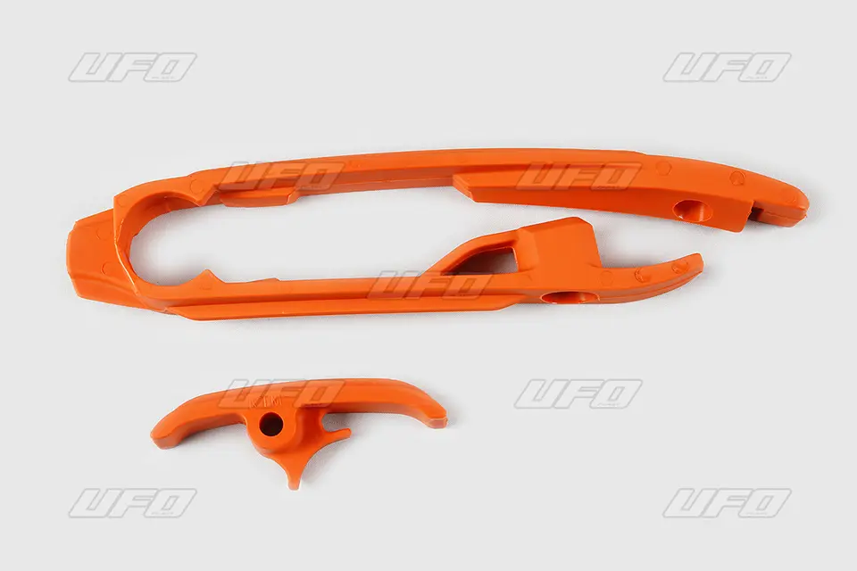 UFO kluzák řetězu (malý i velký) KTM SX/SXF 16-22. ( kromě SX 250 16) barva oranžová (UFO kluzák řetězu (malý i velký) KTM SX/SXF 16-22. ( kromě SX)