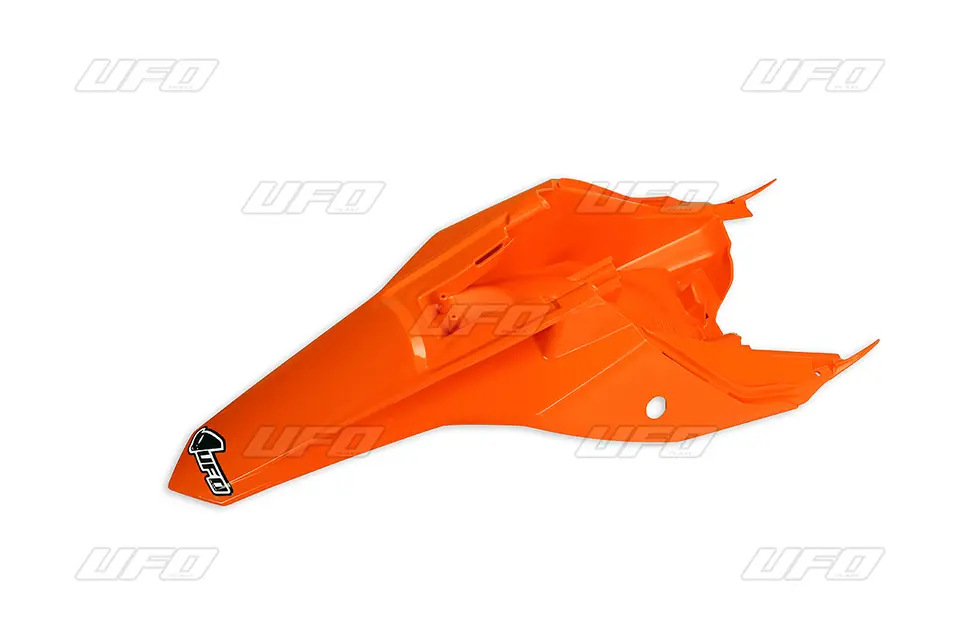 UFO blatník zadní KTM SX 65 16-23, se zadními boky barva oranžová (UFO blatník zadní KTM SX 65 16-23, se zadními boky barva oranžová)