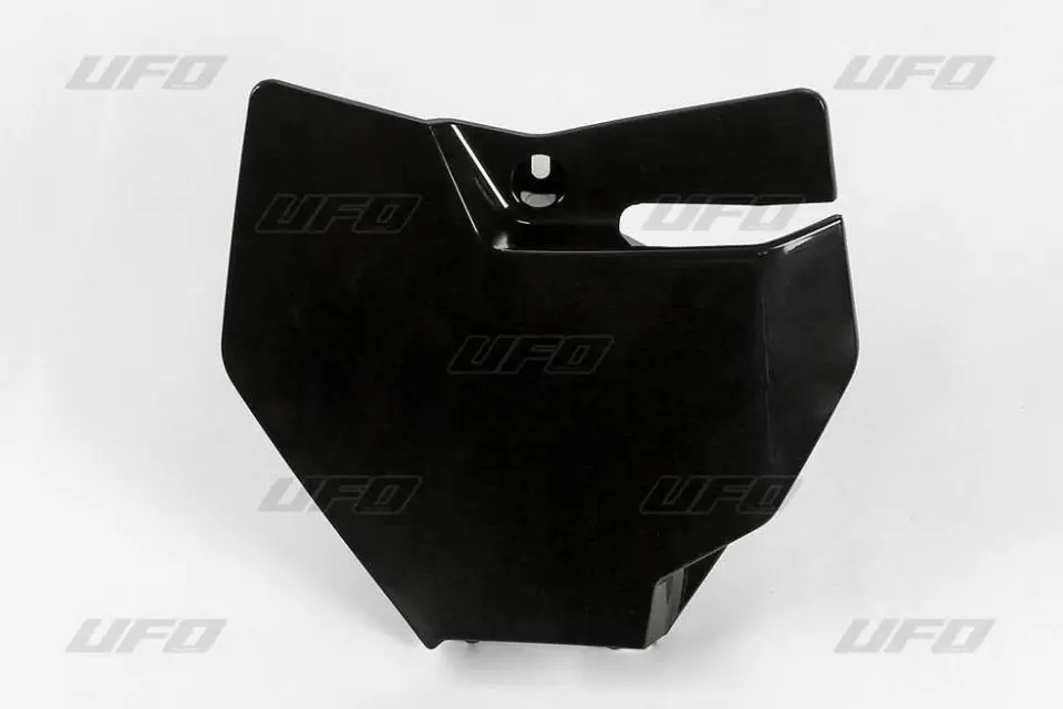 UFO tabulka na startovací číslo KTM SX 85 18-24, GAS GAS 85 21-24, barva černá - nahrazuje GG07116001 (UFO tabulka na startovací číslo KTM SX 85)