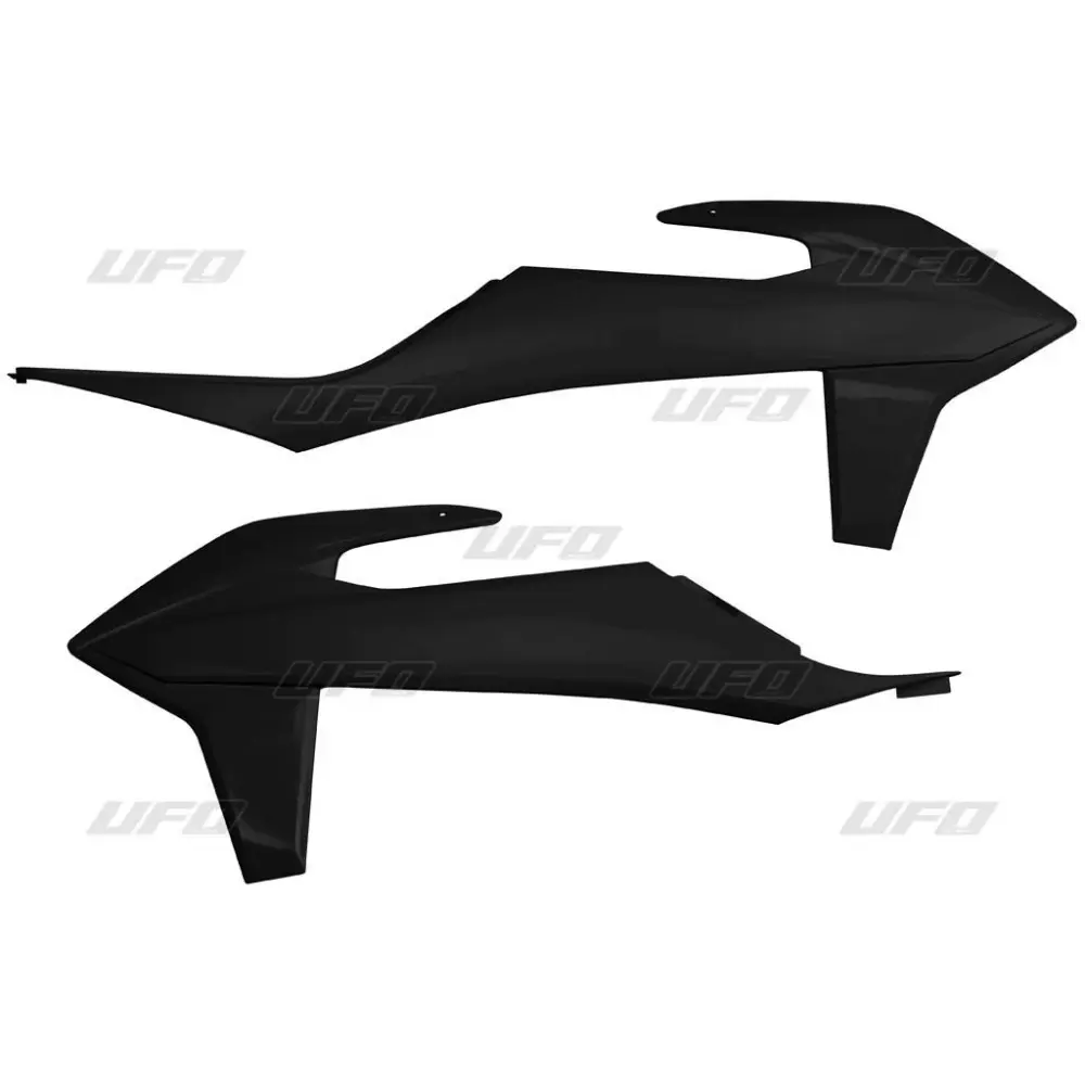 UFO kryty chladiče KTM SX/SXF 19-20 barva černá ( )