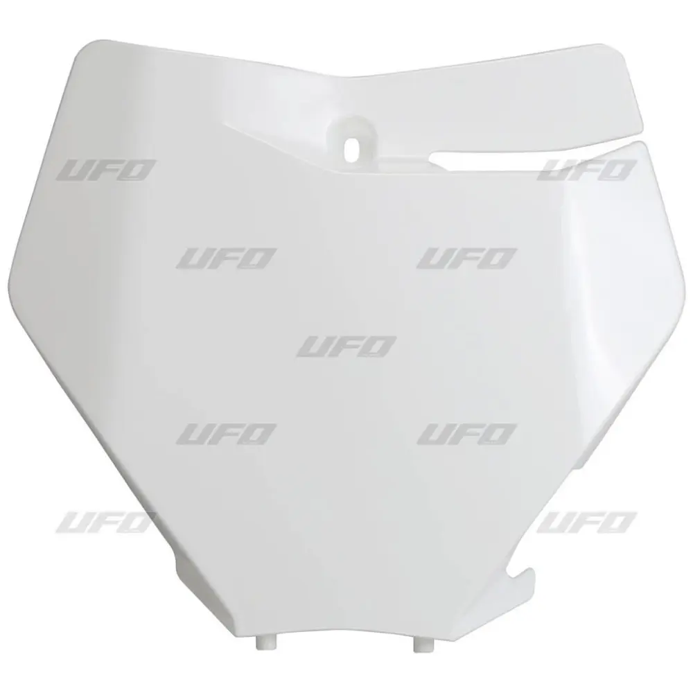 UFO tabulka na startovací číslo KTM SX/SXF 19-22, barva bílá ( )