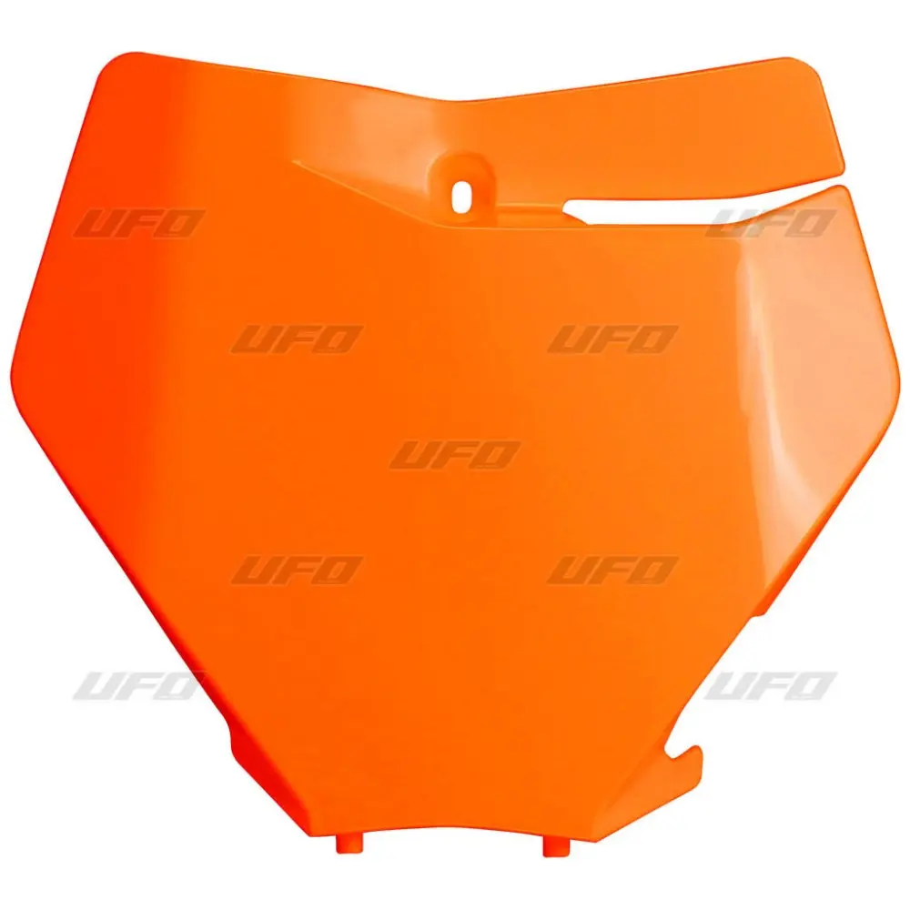 UFO tabulka na startovací číslo KTM SX/SXF 19-22, barva oranžová ( )