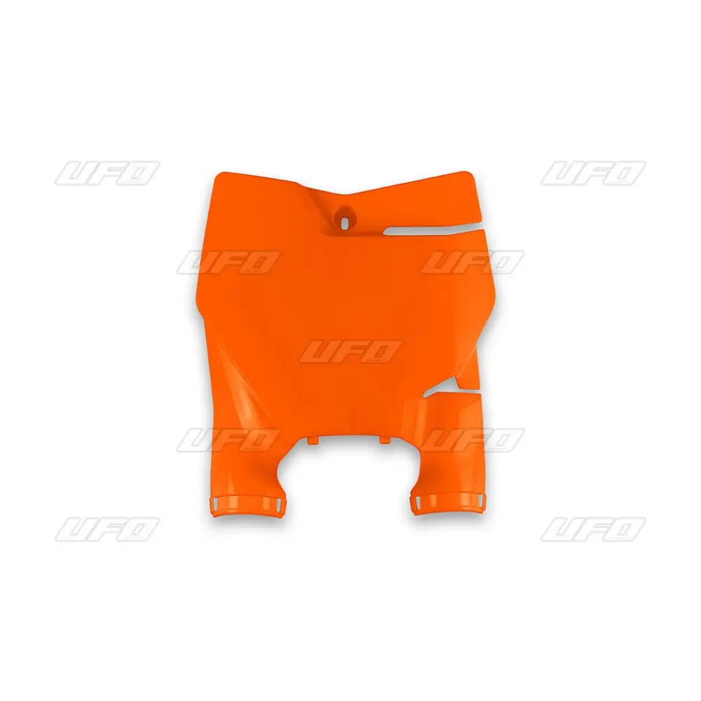 UFO tabulka na startovací číslo KTM SX 85 18-26 barva oranžová (s kryty tlumičů) (UFO tabulka na startovací číslo KTM SX 85 18-26 barva oranžová (s)
