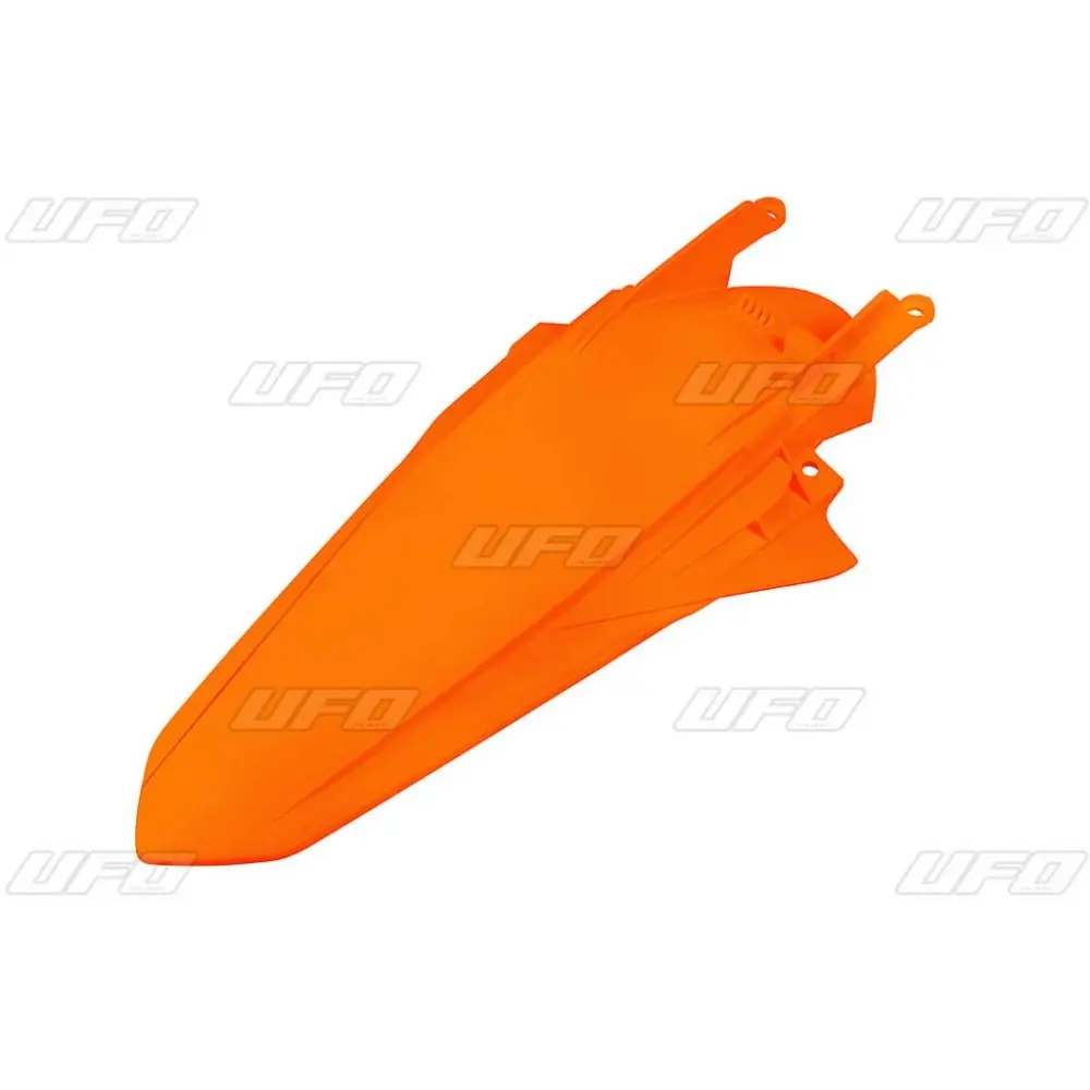 UFO zadní blatník KTM EXC 125 20-21, EXC/EXCF(EXC-F) 150/250/300/350/450/500 TPI 20-2023 barva oranžová (s kolíky) ENDURO (UFO zadní blatník KTM EXC)