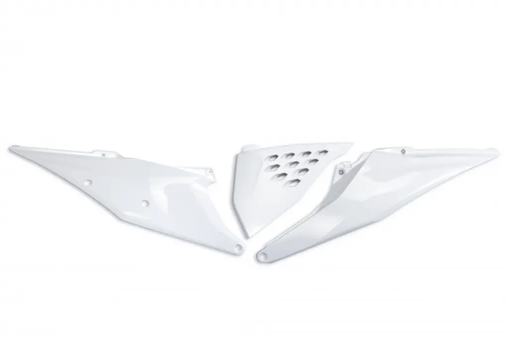 UFO boční tabulky na startovací číslo KTM SX/SXF(SX-F) 125/150/250/350/450 19-22, EXC 125 20-21, EXC/EXCF(EXC-F) 150/250/300/350/450/500 TPI 20-2023 s